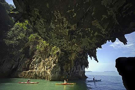 Phang Nga Bay sea canoeing tour