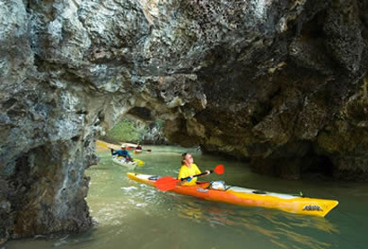 Phang Nga Bay sea kayaking camping trips
